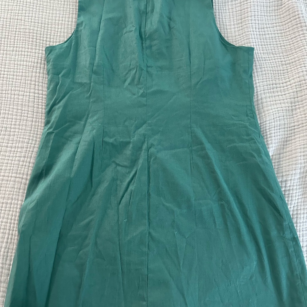 Banana Republic Green Sleeveless Sheath Dress - Picture 4 of 7